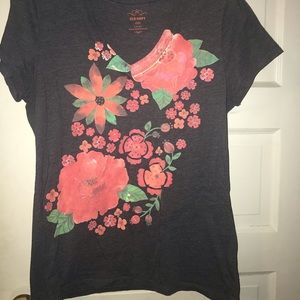 Old Navy Print Tee